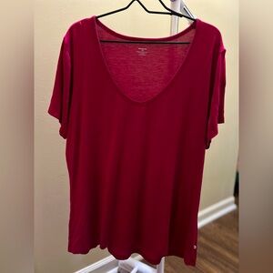 NWOT Muse Threads Bamboo V Neck Women’s Shirt Size XXL